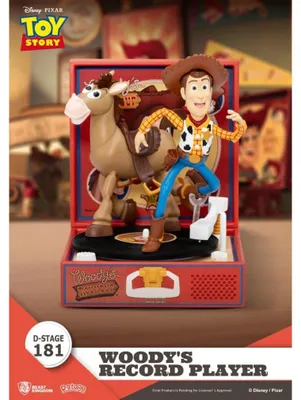 Zdjęcie produktu dla Gramofon z serii "Toy Story", figurka PVC, Woody, 13 cm