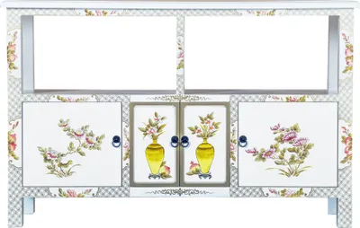 Produktbild von Fine Asianliving Chinesische Kommode chinesisches Sideboard chinesischer Schränke China Möbel Schrank Orientalischer Asiatischer 140x90x33