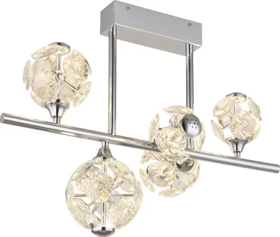 Produktbild von Globo Lighting Deckenleuchte Metall verchromt, LED