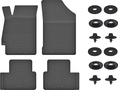 Produktbild von Gummimatten Mit Stoppern Für: Mazda Mx-6 Ii (1992-1997) Schwarz Set