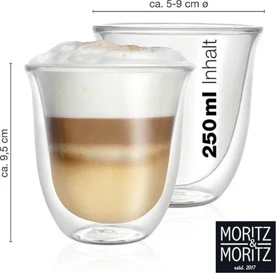 Produktbild von Famanu Trinkgläser aus Borosilikatglas - 6er Set