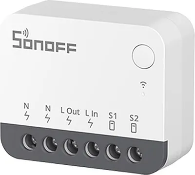 Produktbild von 1 Stück SONOFF ZBMINIR2Zigbee Smart Schalter Mini WLAN Unterputzmodul, Timerfunktion, Sprachsteuerung, kompatibel mit Alexa & Google Home