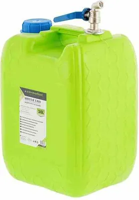 Immagine prodotto di Contenitore d'acqua con valvola lunga in metallo, 10 L