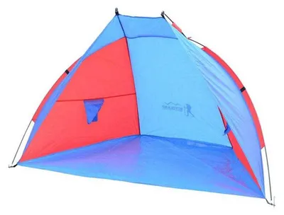 Obrázek produktu pro Royokamp – stan „Sun“ Strand PP11060 (jednotná velikost) (modrý/červený)