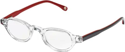 Produktbild von Lupenhalbbrille Kunststoff Transparent Anthrazit +3,50