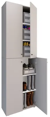 Produktbild von XL Holz Großer Schuhschrank Lona 6
