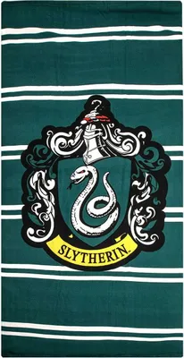 Zdjęcie produktu dla CERDÀ - Mikrofibrowy ręcznik plażowy Slytherin Harry Potter premium 150x75 cm