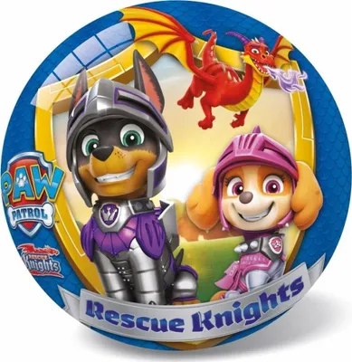 Zdjęcie produktu dla Piłka Paw Patrol - Rycerze 14 cm