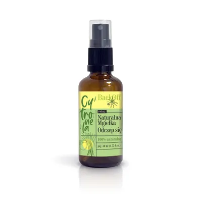 Zdjęcie produktu dla Mgielka Cytronelowa 100% Naturalna Ochrona Przed Owadami 50 Ml