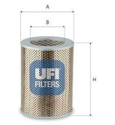 Obrázek produktu pro Olejový filtr UFI 25.681.00 – filtrační vložka