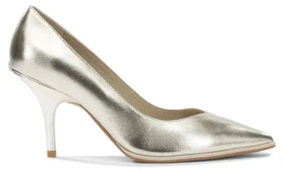 Productafbeelding van PINKO gouden leren pumps voor dames - maat 37