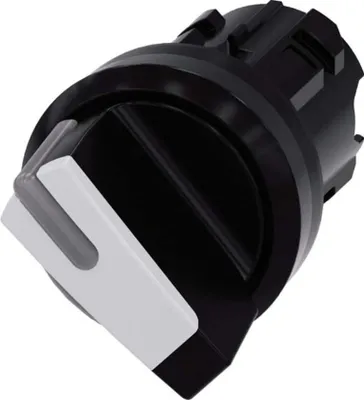 Produktbild von Siemens 3SU1002-2BF60-0AA0 Elektroantrieb Schwarz, Weiß