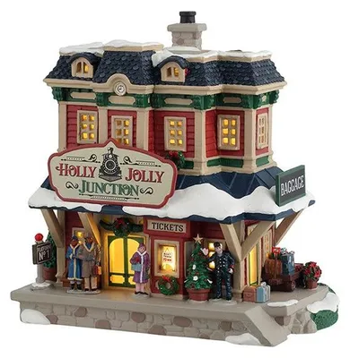 Productafbeelding van Holly Jolly Junction 14x26x25 cm Kerstdorp LEMAX