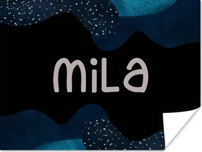 Produktbild von MuchoWow® Poster Mila - Pastell - Mädchen 160x120 cm - Foto Plakat