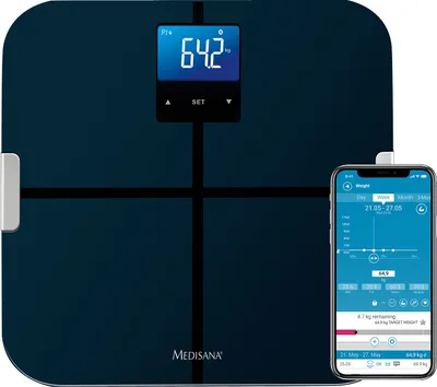 Produktbild von Medisana Körperanalysewaage mit Bluetooth BS 440 Smartphone