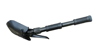 Produktbild von Coghlans Mini-Spaten mit Pickel schwarz
