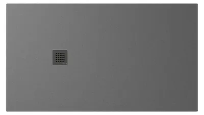 Obrázok produktu pre Sprchová vanička TRENECA z liateho mramoru, 160 x 90 cm, matná sivá
