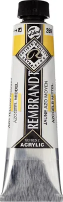 Produktbild von Rembrandt Acrylfarbe Tube 40 ml Azogelb Mittel 269
