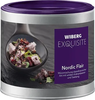 Produktbild von WIBERG Nordic Flair Würzmischung skandinavischer Art mit wilden Krähenbeeren und Seetang 270g
