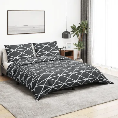 Zdjęcie produktu dla VIDAXL -Duvet -Überraschungs -Set 260x240 cm Baumwollgrau