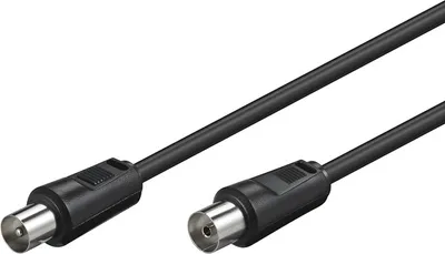 Produktbild von goobay Kabel koncentryczny bk 10.0m - Goobay 11564 - (Akcesoria PC / Kable / Przejściówki)