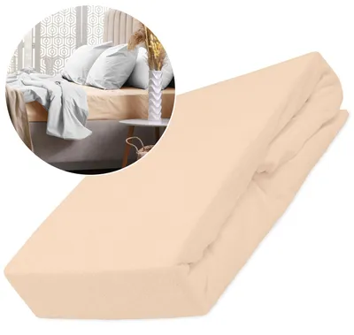 Produktbild von Darymex Spannbettlaken Baumwoll-Frottee 180x200 cm Pastellrosa