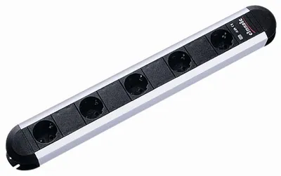 Immagine prodotto di Bachmann PRIMO - Prolunga - Connettori di uscita: 5 - 1,75 m - Germania - Nero (331.032)