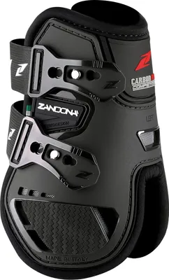 Produktbild von Zandona CARBON PRO COMPETITION Fetlock Streichkappen black, Größe:L