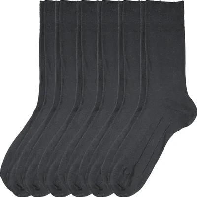 Produktbild von Erwin Müller Uni-Socken 6 Paar anthrazit 35 - 38