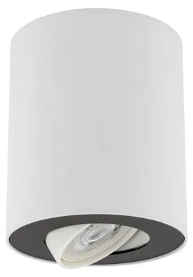 Produktbild von Deckenlampe GU10 Ø 10 cm Weiß Metall Modern Flur Deckenleuchte