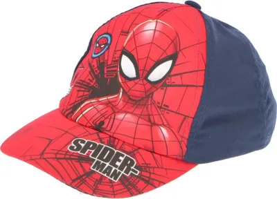 Produktbild von Marvel Spiderman Kinder Baseball Kappe Basecap – Dunkelblau / 55