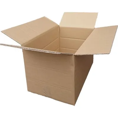 Produktbild von 10x Faltkarton  500x300x(100)-300mm mit variabler Höhe 2-wellig braun
