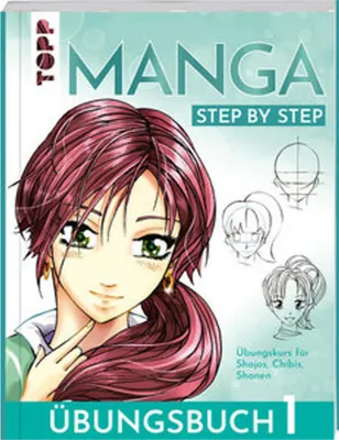Produktbild von Manga Step by Step Übungsbuch 1