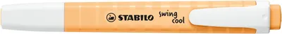 Produktbild von STABILO swing cool Pastel, 1 Stück(e), Orange, Meißel, Orange, Weiß, 1 mm, 4 mm