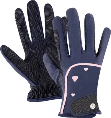 Produktbild von E.l.t. Metropolitan Heart Junior Handschuhe Schwarz 98 cm Kinder Schwarz 98 cm