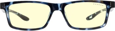 Zdjęcie produktu dla Gunnar Optiks Cruz Kids Large, Uni , Prostokąt, Klasyka, Czarny, Niebieski, Polimer nylonu, Bursztyn