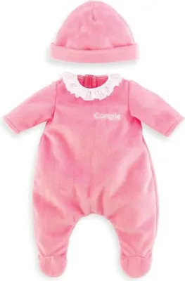 Image de Corolle Mon Grand Poupon - Pyjama Roze met Muts, 36cm