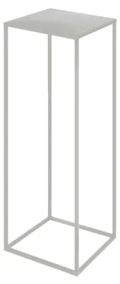 Produktbild von Blumenständer aus Metall im modernen Loft-Design für Blumentöpfe (Weiß)