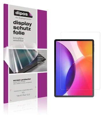 Immagine prodotto di 2x Pellicola Protettiva per TCL Tab A1 Plus 12.2 Protezione Schermo Claro Display dipos