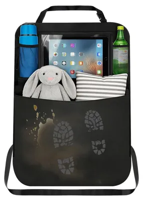 Immagine prodotto di Coprisedili auto per bambini, protezione per lo schienale, organizer Oxford con tasca per tablet, universale