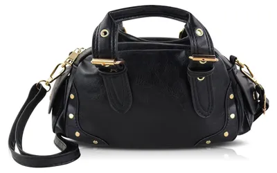 Immagine prodotto di Piccola borsa a tracolla in ecopelle per donna, con tracolla regolabile