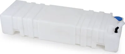 Produktbild von Wassertank, für Frischwasser, Nuova Rade Sogliola, 80 Liter, mit Stutzen, weiß, 110 cm / 35 cm / 22 cm