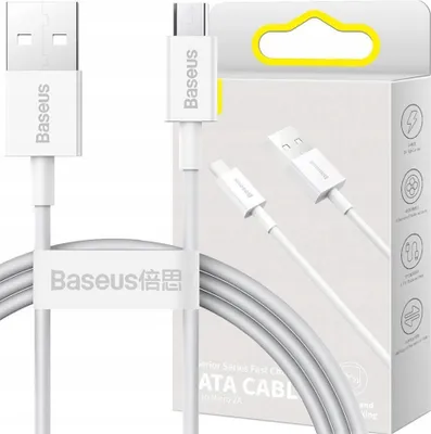 Image de Cable Usb Do Micro Usb Baseus Superior Series, 2A, 1M (Biały)