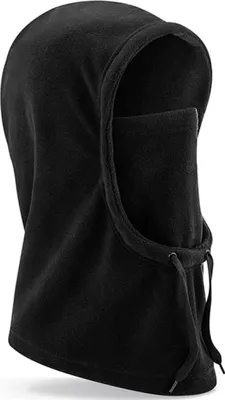 Produktbild von Beechfield B282R | Recycled Fleece Hood - 100% recycelter Polyester - Farbe: Black - Größe: One Size