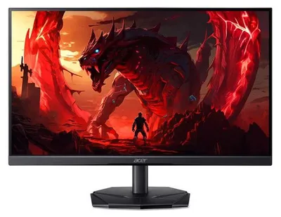 Obrázok produktu pre Acer Nitro KG251QX0biip, 24,5'' VA, FHD (1920x1080) ZeroFrame, FreeSync 200 Hz, 1 ms (VRB), 100M:1, 250 nitov, 99 % sRGB, 2x HDMI, DP, nakláňanie, BluelightShield, Vesa, čierna