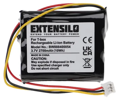 Produktbild von EXTENSILO Akku kompatibel mit tonies Toniebox Hörspielbox (2700 mAh, 3,7 V, Li-Ion)