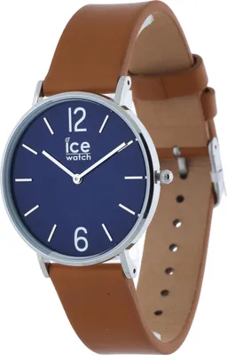 Produktbild von Ice-Watch - City Tanner Caramel Blue - Braun Uni Uhr mit Lederarmband - 001508 (Small)
