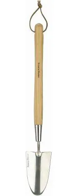 Immagine prodotto di Pala a mano Kent & Stowe, lunga, acciaio inox, manico in legno di frassino, 60 cm, 734497