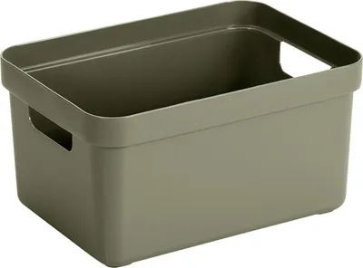 Produktbild von Sunware 09400688, Ablageschale, Grün, Rechteckig, Kunststoff, Einfarbig, 252 mm