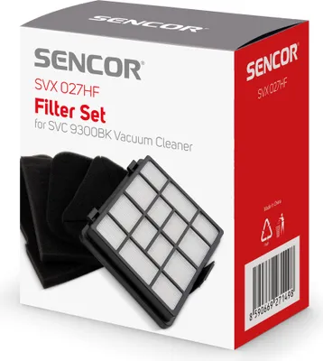 Zdjęcie produktu dla Zestaw filtrów SVX 027HF SVC 9300BK SENCOR